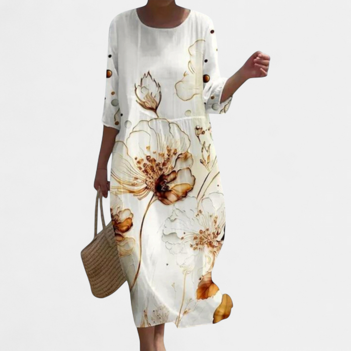 SHAE - Elegant Floral Maxi Dress