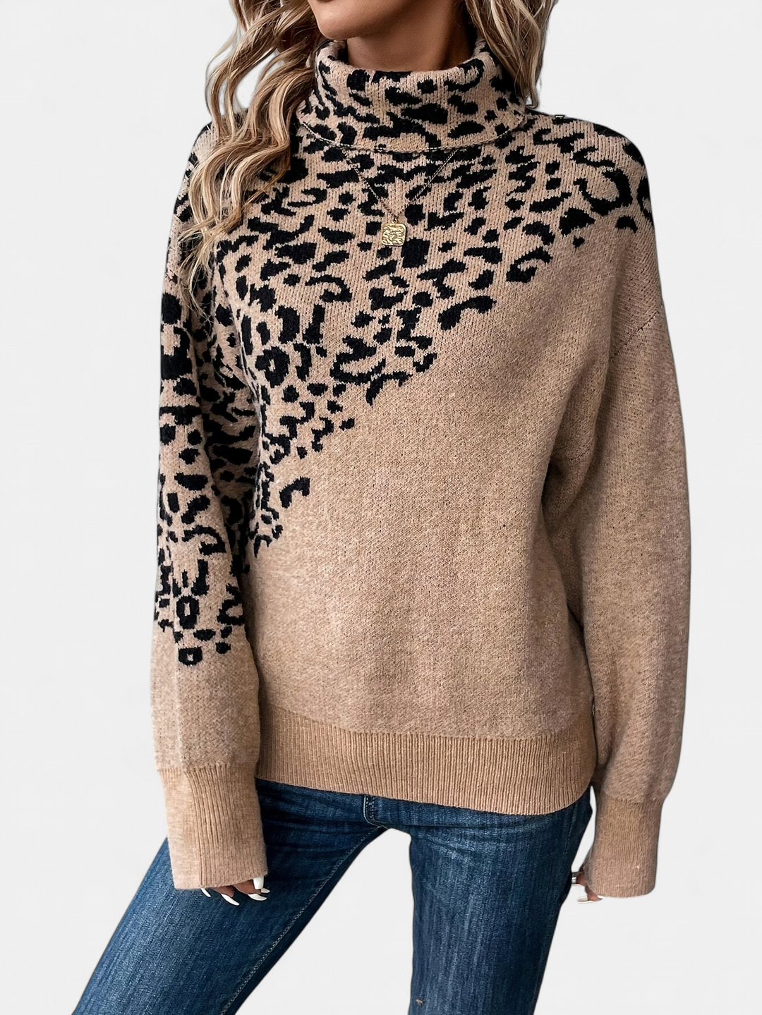 ZAYNA - Leopard Sweater