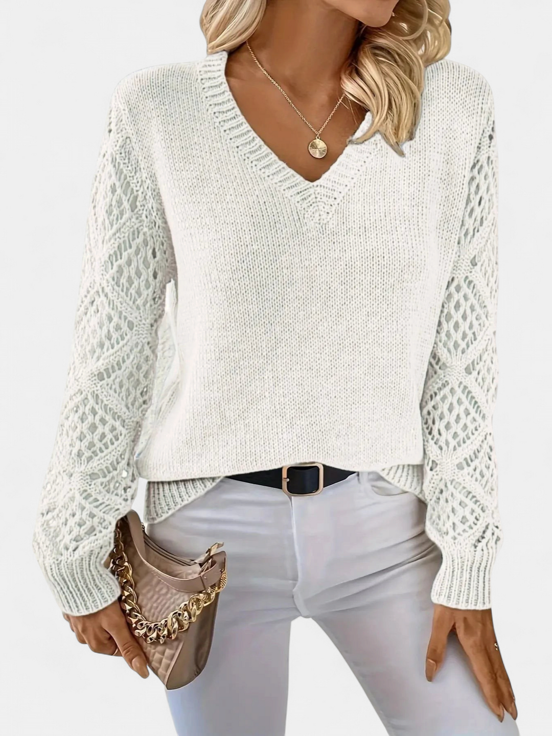 TARIN - Cosy V-Neck Pullover