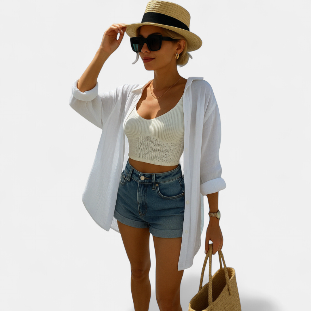 BLESSIE - Casual Ibiza Blouse
