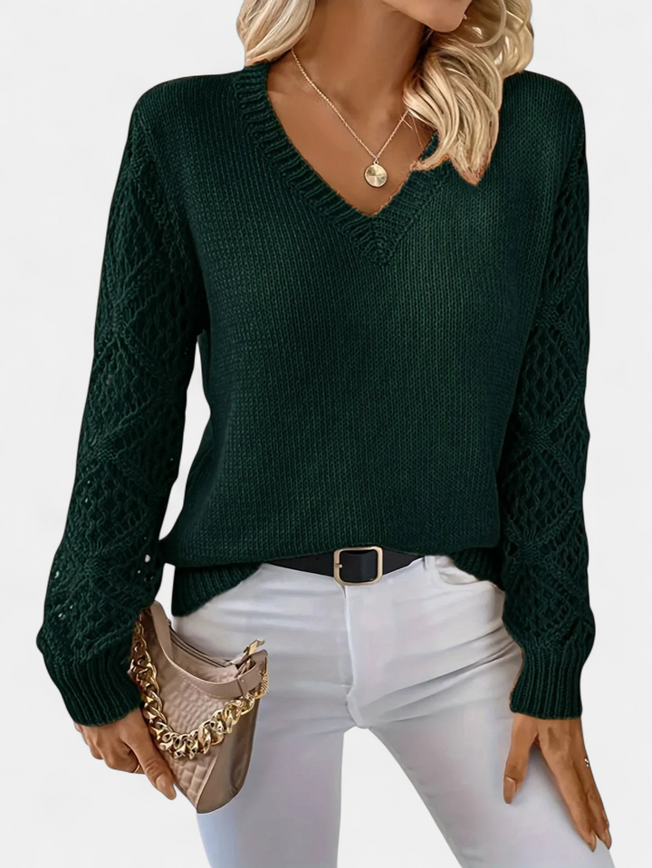 TARIN - Cosy V-Neck Pullover