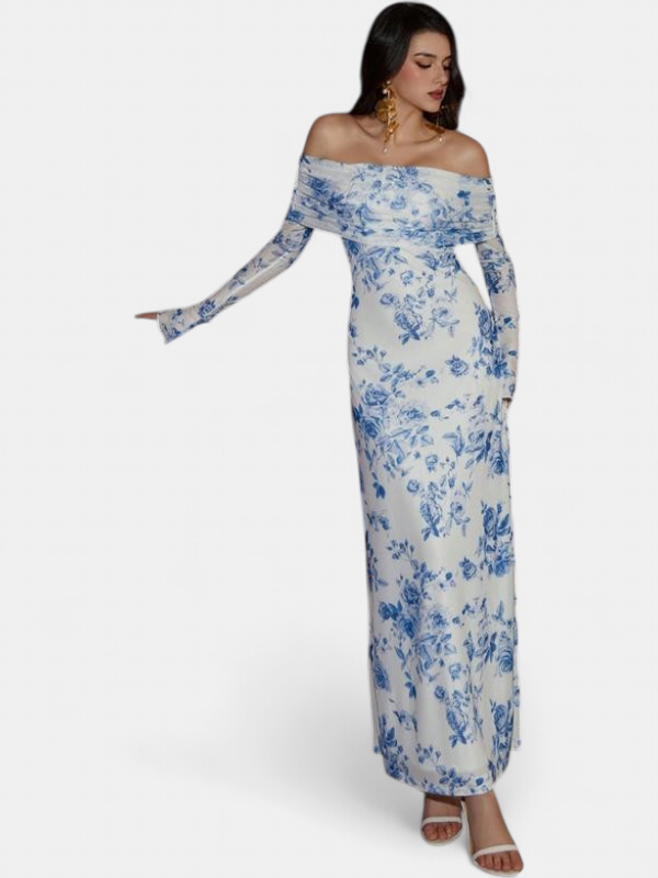 THEA - Off The Shoulder Ruched Sequin Bodycon Dress for Parties