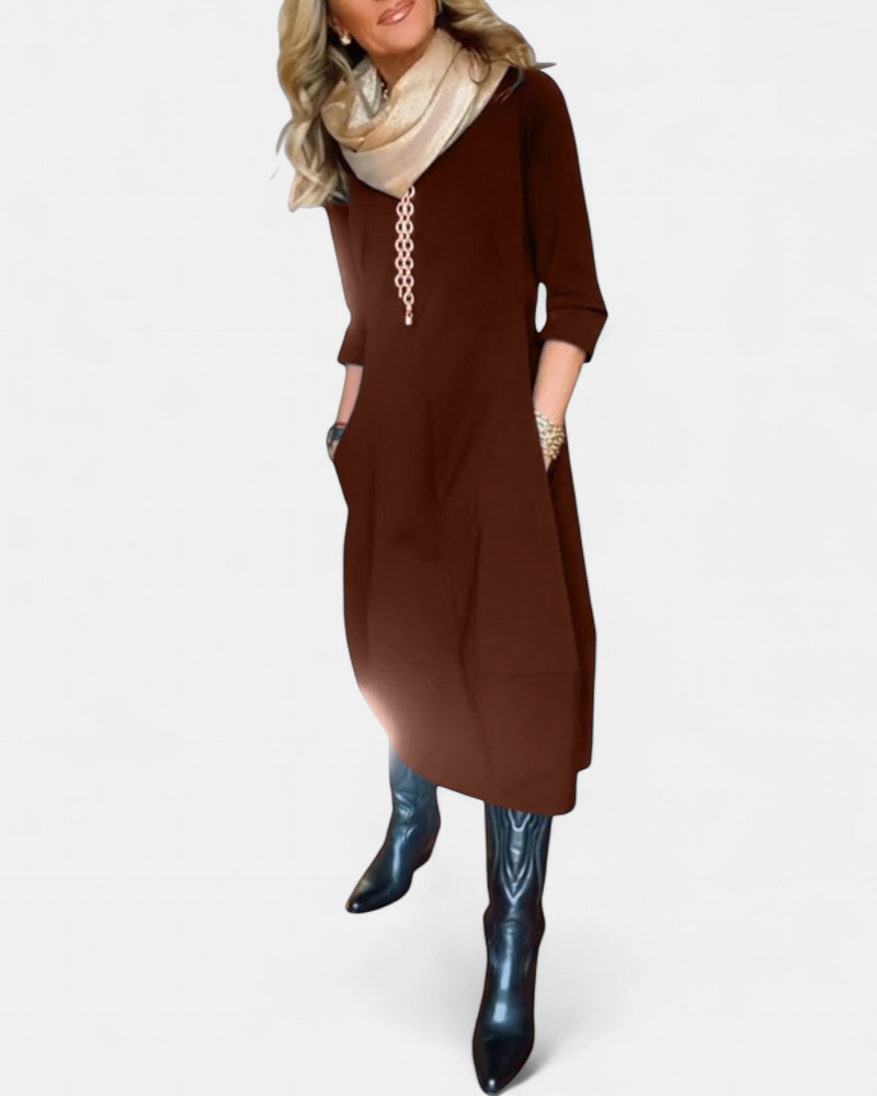 ANORA - Luxe Elegance Dress