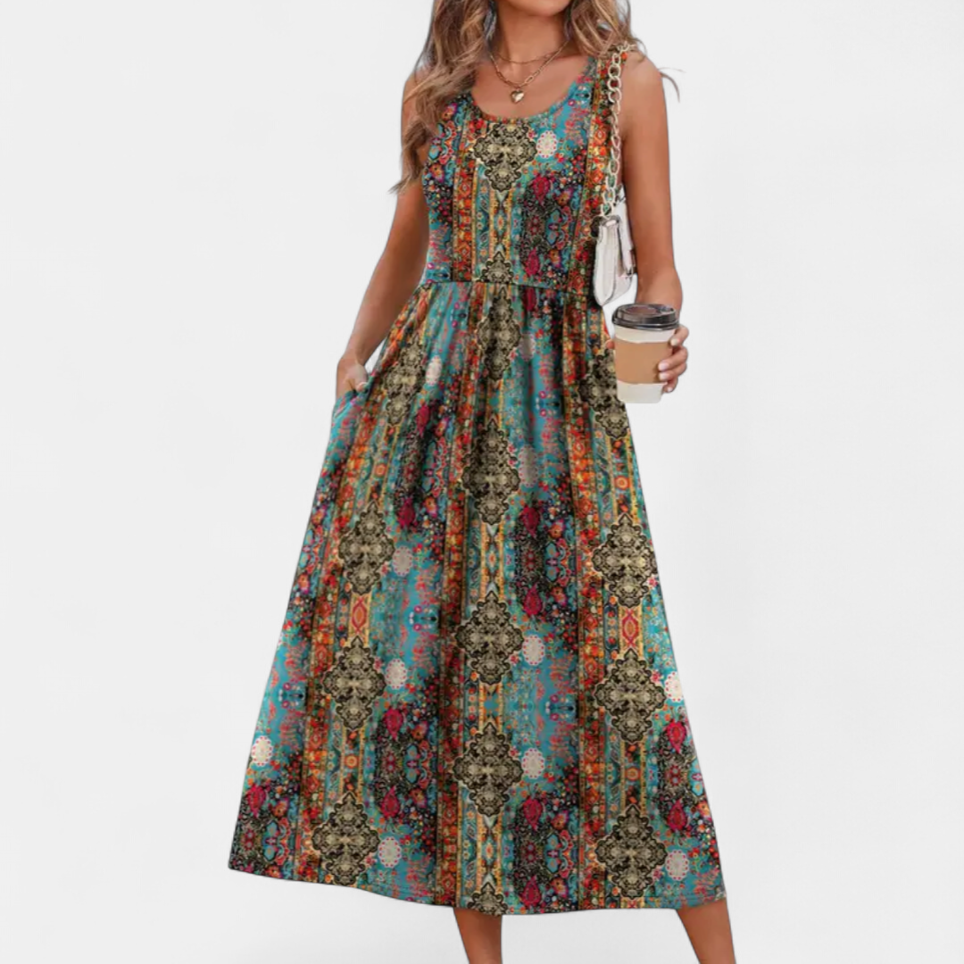 Colorful Ethnic Paisley