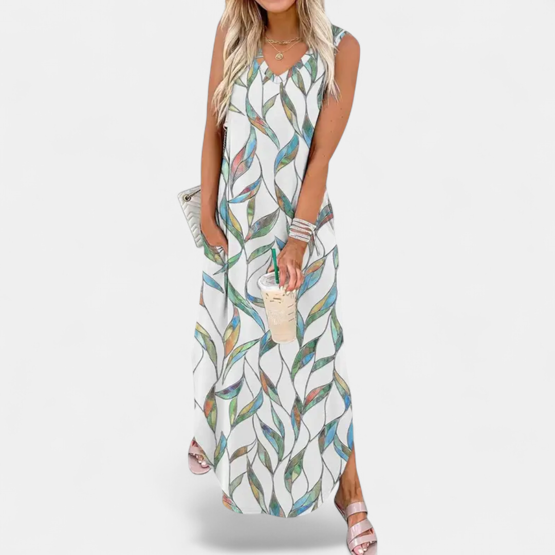 Floral Green Leaf