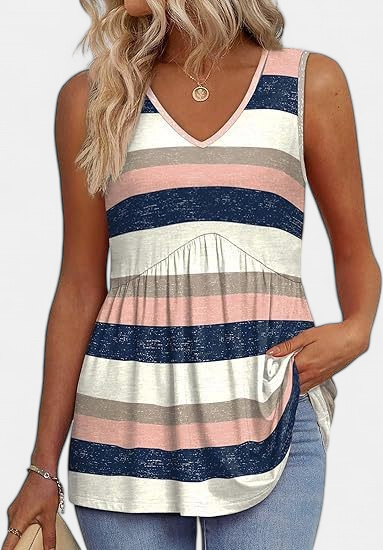 ELIORA | Effortless Flowy Sleeveless Tank Top