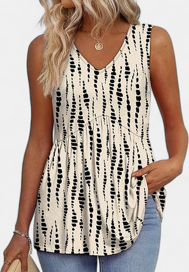 ELIORA | Effortless Flowy Sleeveless Tank Top
