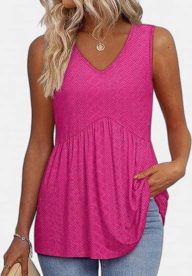ELIORA | Effortless Flowy Sleeveless Tank Top