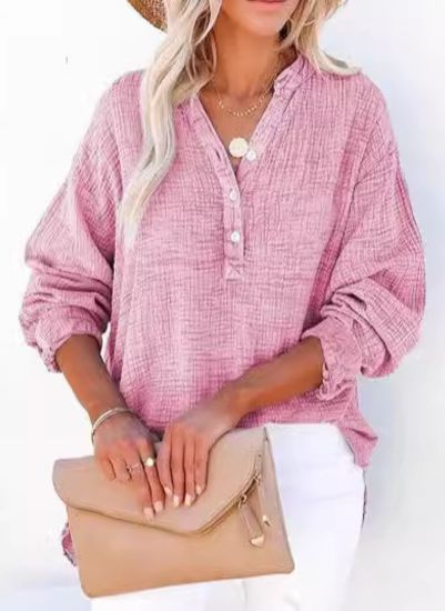 AYLA | Women's Lightweight Casual Blouse Top