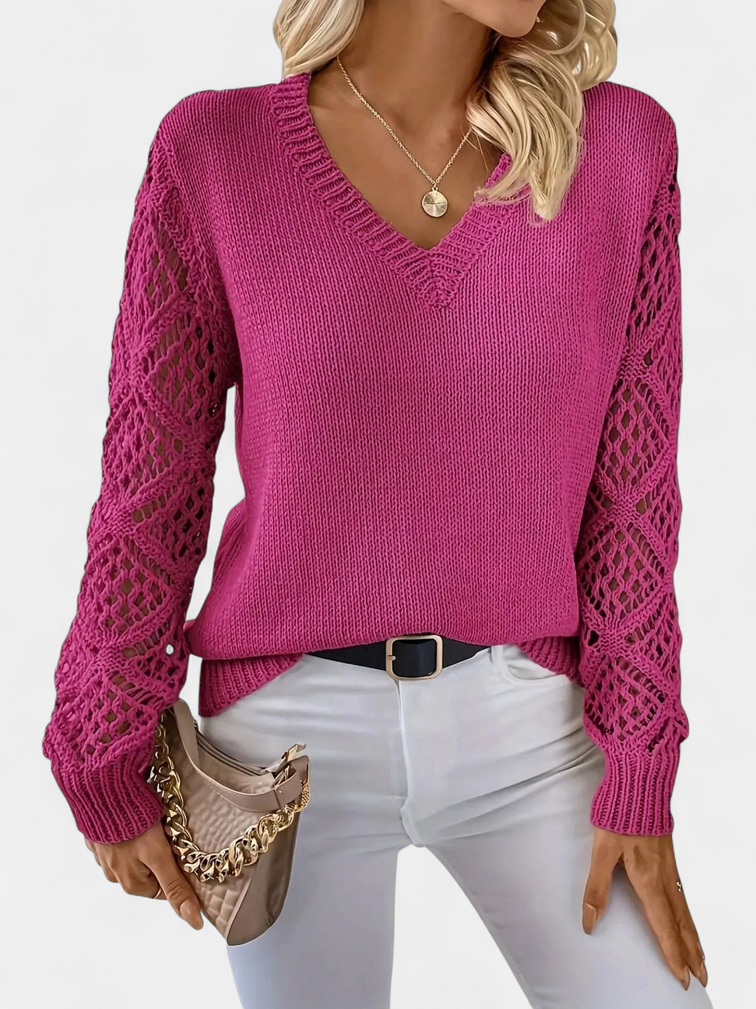TARIN - Cosy V-Neck Pullover