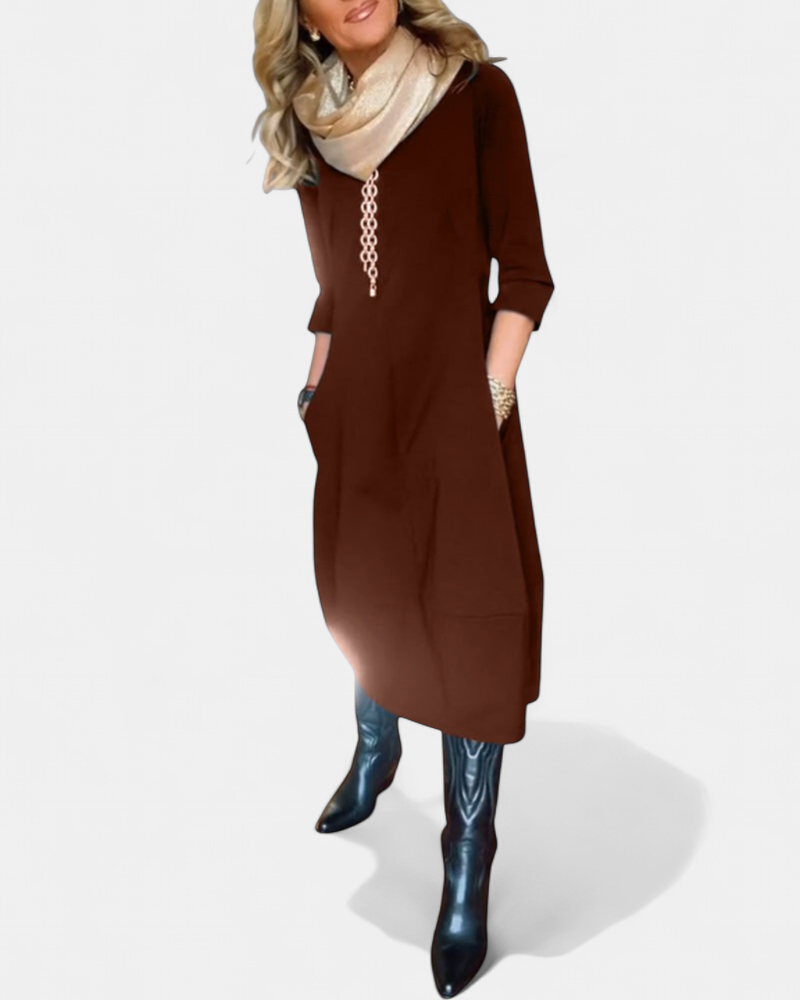 ANORA - Luxe Elegance Dress