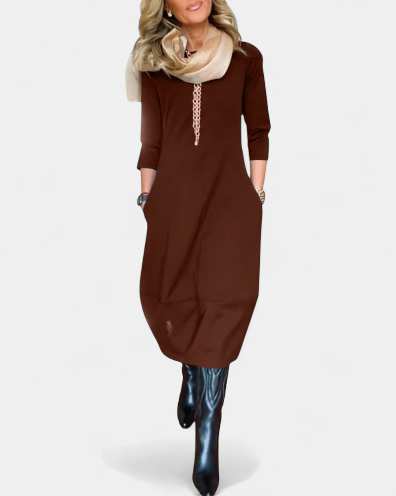 ANORA - Luxe Elegance Dress