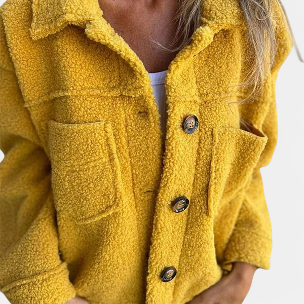 MOIRA - Relaxed Fit Fleece Jacket