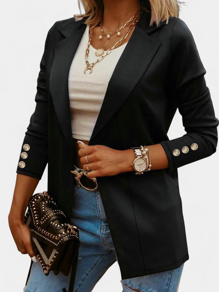 ODIN - Casual Long Sleeve Open Front Blazer