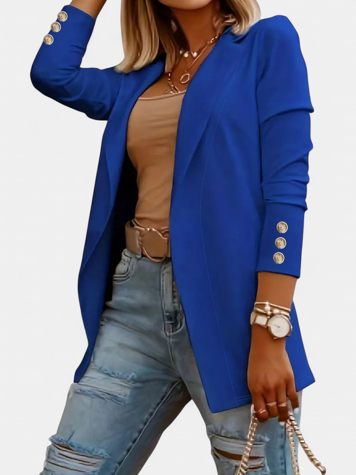 ODIN - Casual Long Sleeve Open Front Blazer