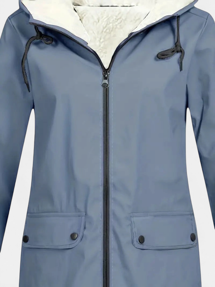 AMELIA - Women’s Plaid Hooded Flannel Jacket for Autumn & Winter