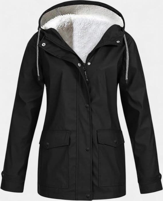 AMELIA - Women’s Plaid Hooded Flannel Jacket for Autumn & Winter