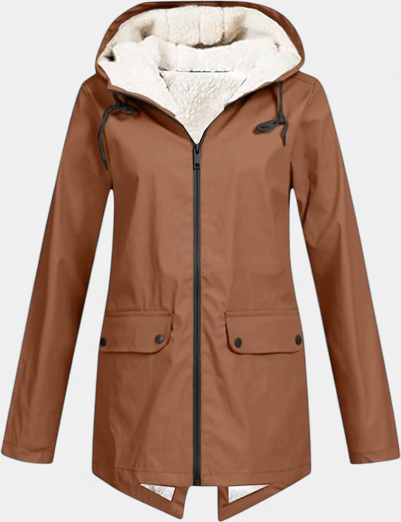 AMELIA - Women’s Plaid Hooded Flannel Jacket for Autumn & Winter