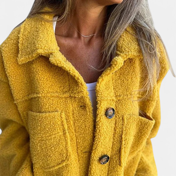 MOIRA - Relaxed Fit Fleece Jacket