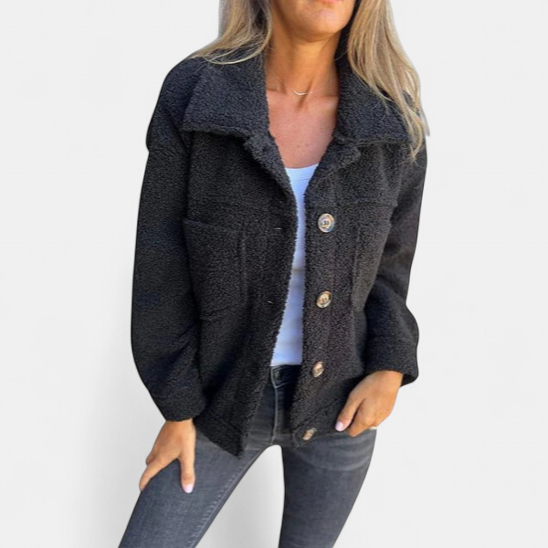 MOIRA - Relaxed Fit Fleece Jacket